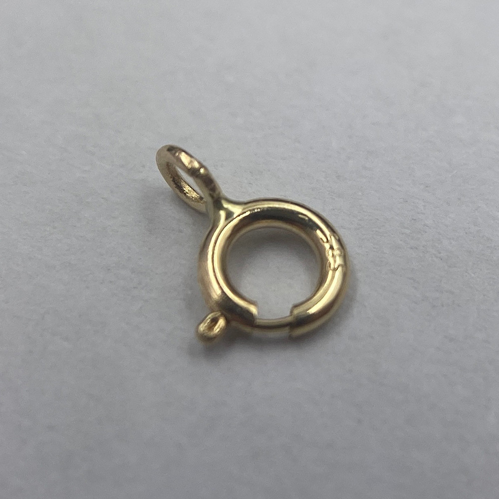 Necklace Bracelets Chains Connector Clasp Fine Jewelry DIY Accessories Findings 14k Au585 Gold