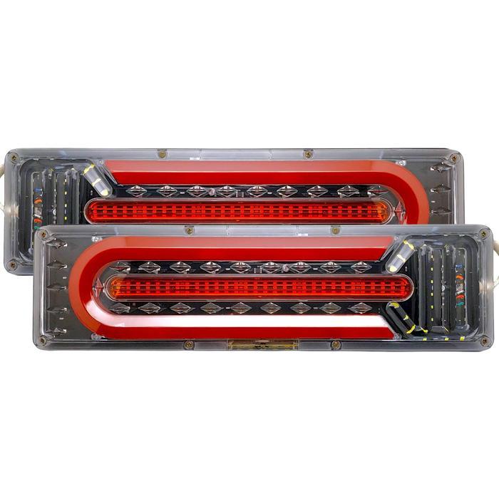 Lampu Led Autovision Apex3R Tail Light Led Reflektor Reflector Stop Lamp Stoplamp Bus Truck Pickup