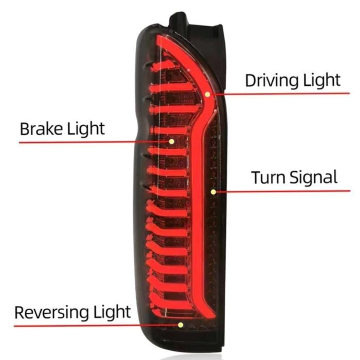 Stoplamp Hiace 2005-2018 Smoke