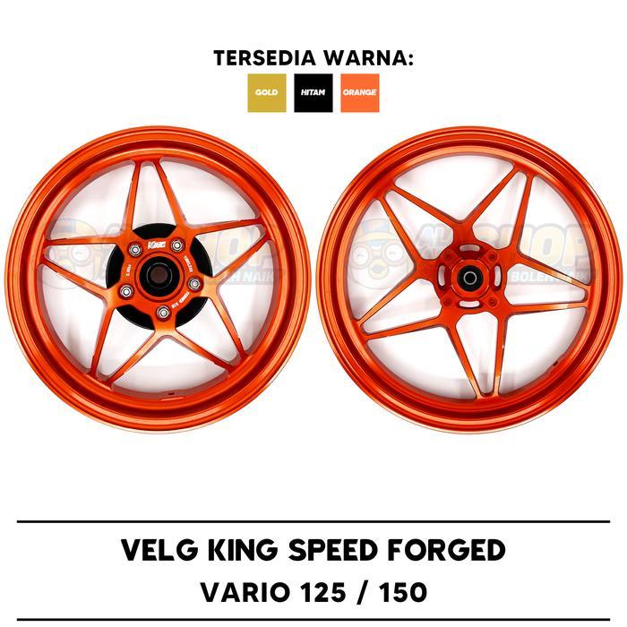 Velg King Speed Vario 125 / 150 KingSpeed Aluminium Forged