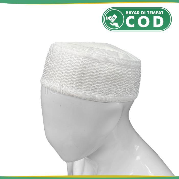 Peci Haji Khas Madun Kopiah Sholat Santri Pria Dewasa Anak Laki Polos Kopyah Solat Bulat Habib Syech