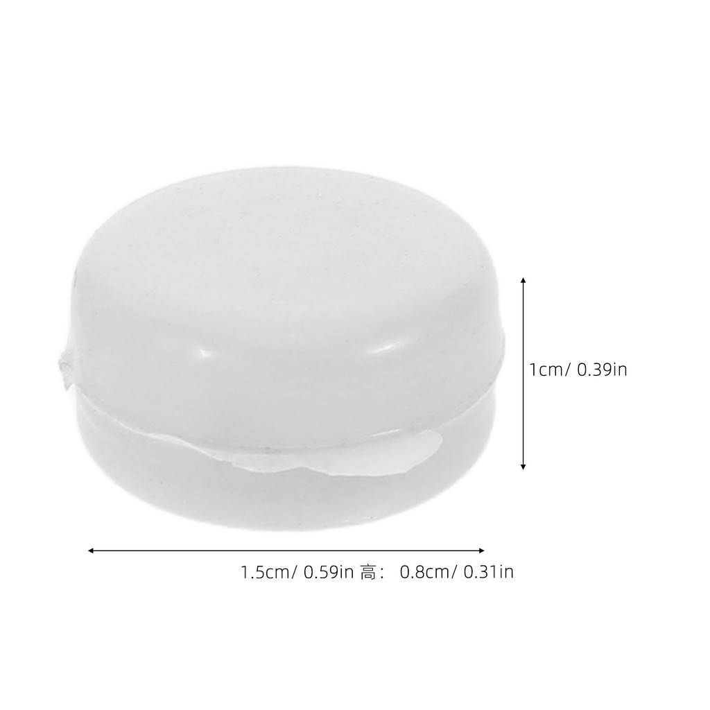 20Pcs Baby Safe Rattle Inserts Flat Balls Plastic Noise Maker DIY Shaking Projects Rattle Inserts