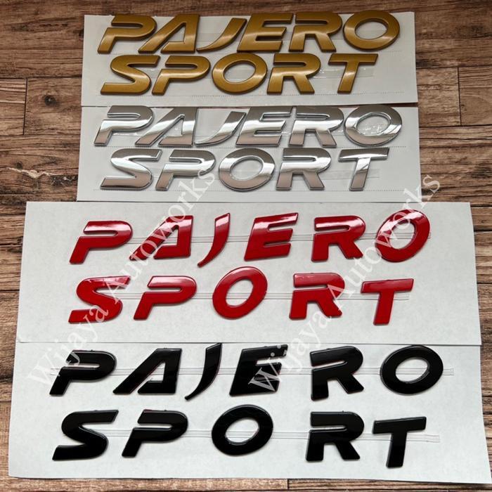 Emblem Kap Mesin Pajero Sport Emblem Pajero Sport