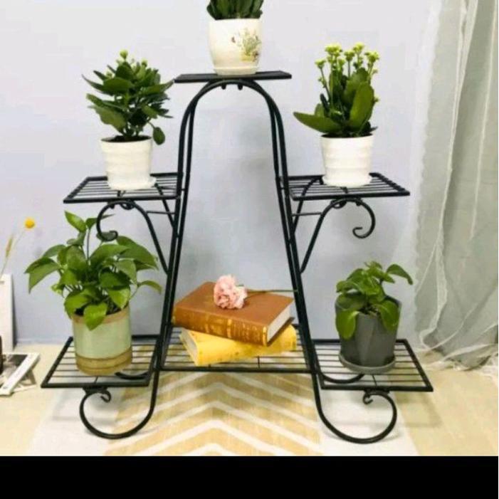 rak bunga susun rak bunga susun 6 Putih