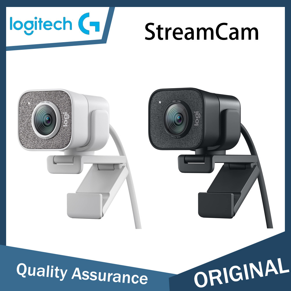 Logitech StreamCam Premium Webcam Full HD 1080p 60 fps, Works with Google Meet, Zoom, Nintendo