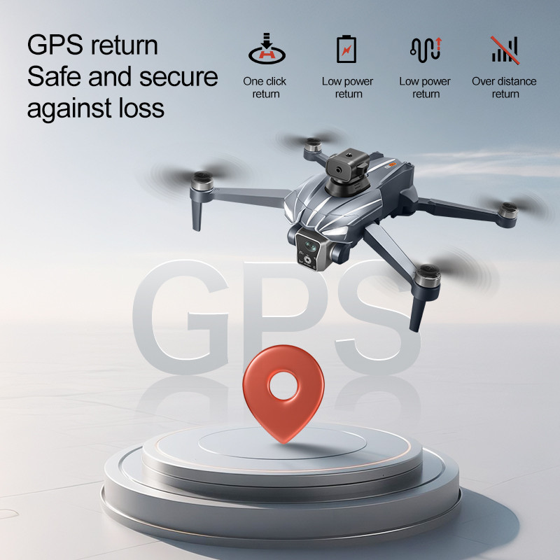 K18 Max RC Drone 8K Brushless Dual Camera GPS 5G Obstacle Avoidance Foldable Remote Control UAV
