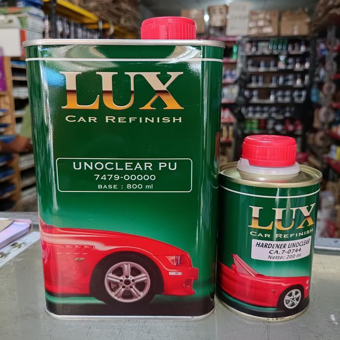 lux unoclear pu doff / clear doff TERBARU