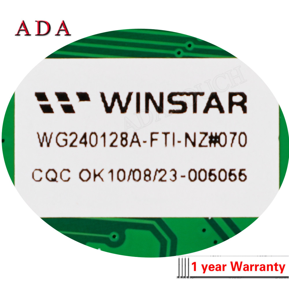 LCD Display for WG240128A-FTI-NZ#070 240128A REV.F LCD Display Panel