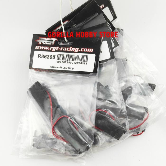 TEREMURAHTERLARIS READY SILAHKAN DIORDER ADJUSTABLE LED LAMP RC CRAWLER RGT EX86120 86120 NO PART