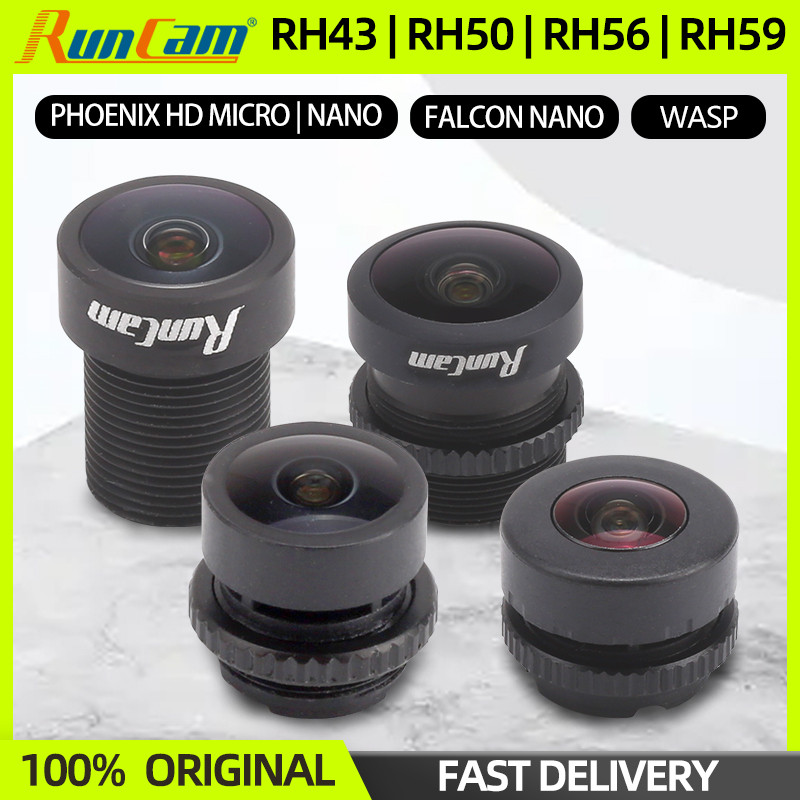 1PCS/2PCS RunCam Link Phoenix HD/WASP/Falcon Nano Replacement Lens RH-43/RH-50/RH-56/RH-59 FPV