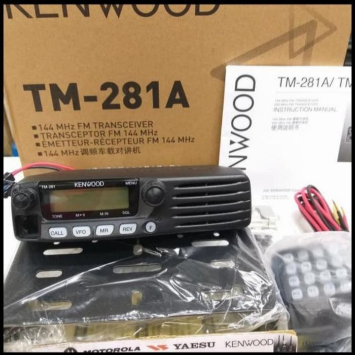 KENWOOD TM281 RADIO RIG MOBILE KENWOOD TM 281 TM281 VHF ORIGINAL 100%