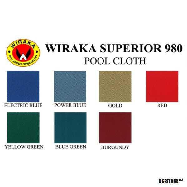 Laken Wiraka 980 - Table Cloth - Billiard - Billiar