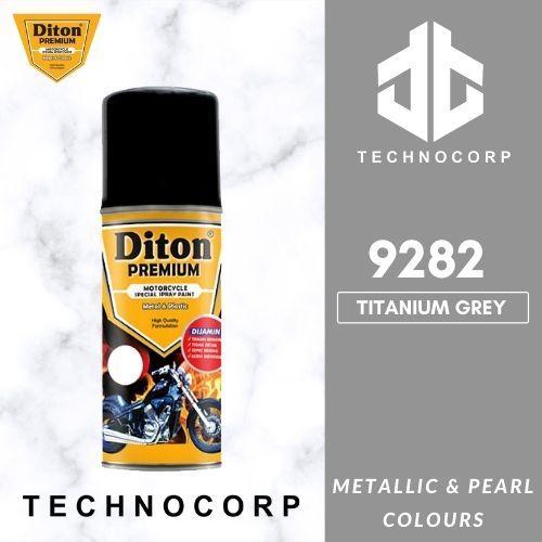 Cat Semprot Diton Premium 9282 Titanium Grey / Abu Doff Metallic