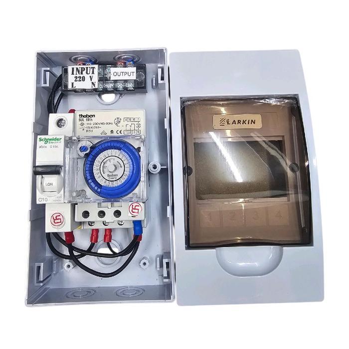Terlaris Panel Timer Theben Sul181H/Panel Lampu Otomatis 24Jam Listrik