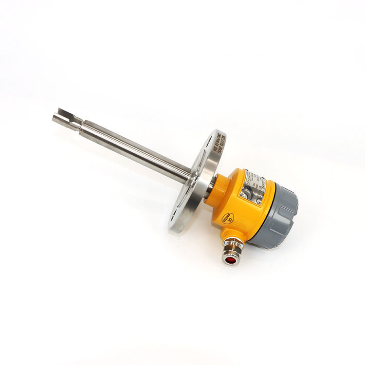 1ms Activation Time Piezoelectric DPDT Output 24V DC Metal Tuning Fork Level Switch 5mm Accuracy