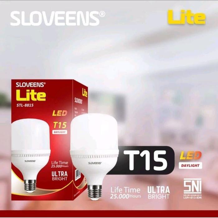 "New" LAMPU LED KAPSUL SLOVEENS 15W 10 PCS