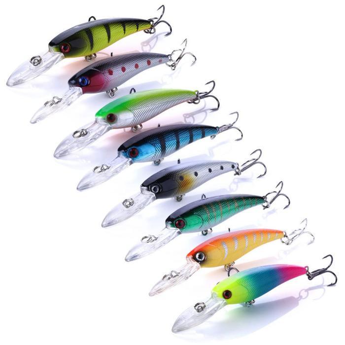 Lure Minnow Lidah Panjang Fishing Lure - Umpan Pancing 9 Cm