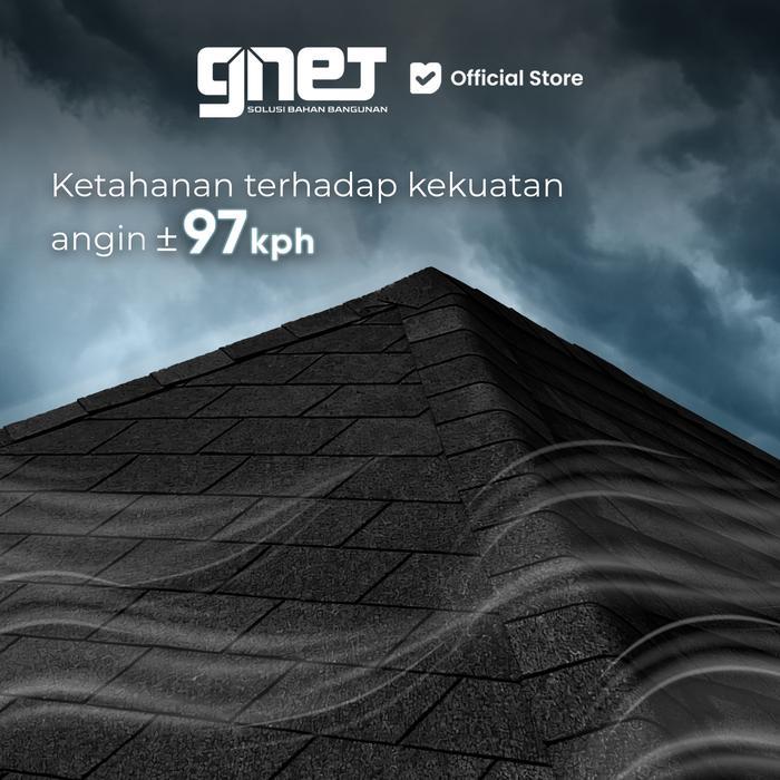 [] GNET Atap Shingles - Genteng Atap Bitumen Asphalt Premium