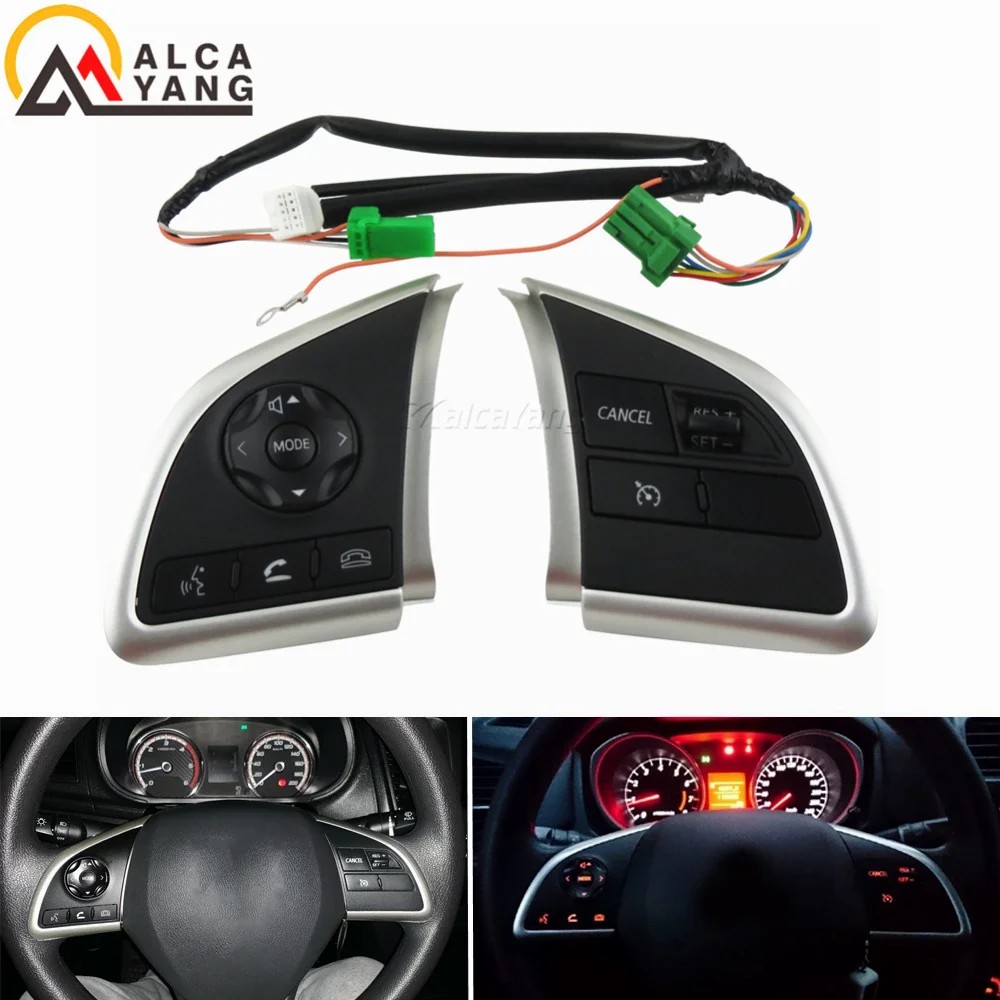 Sale For Mitsubishi Mirage G4 2014-2016 Cruise Control Switch Steering Wheel Control Switch Button A