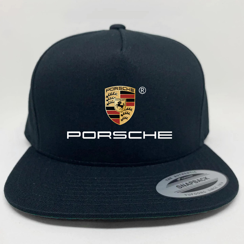 Topi Snapback Porsche logo