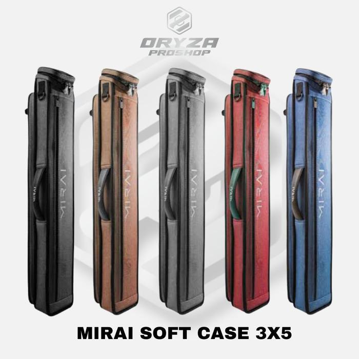 ASLI MIRAI SOFT CASE 3X5 CUE CASE READY STOCK