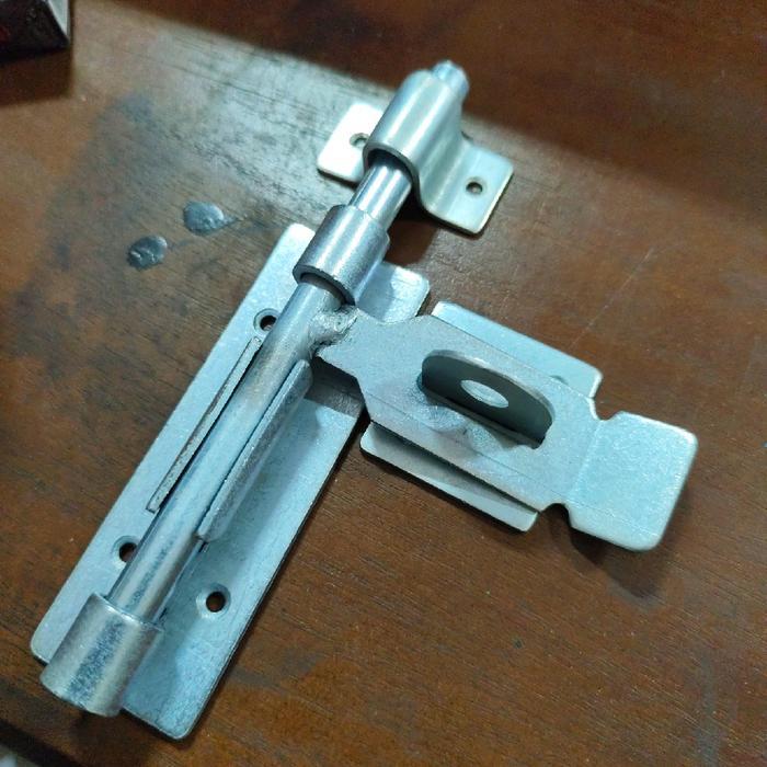 "New" grendel slot BESAR gembok pintu kayu dan besi