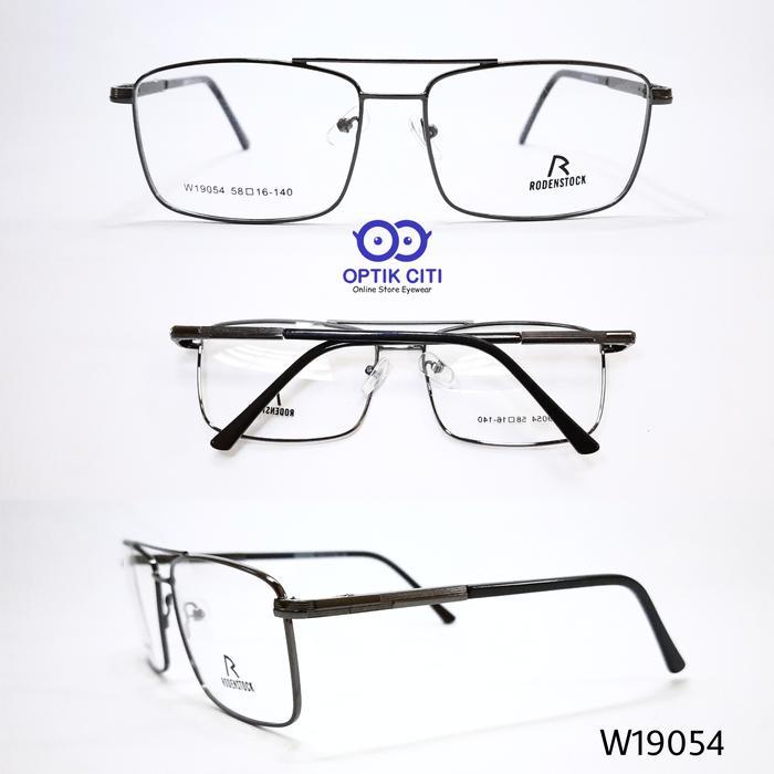 frame kacamata pria rodenstock classic aviator ada pegas dan ringan