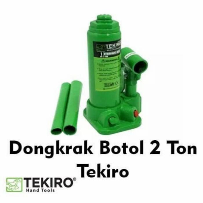 Tekiro Dongkrak Botol 2 Ton Hidrolik Dongkrak Mobil Hydraulic Jack