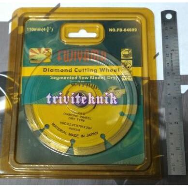 Mata pisau potong keramik gerinda,Diamond Cutting Wheel Fujiyama