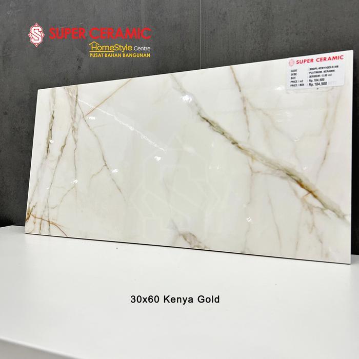 PLATINUM 30x60 Keramik Dinding - Kenya Gold Kualitas Premium