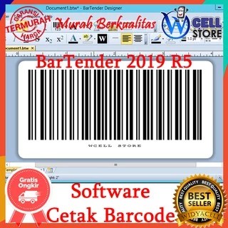 BarTender 2019 R5 Software Barcode Label Print