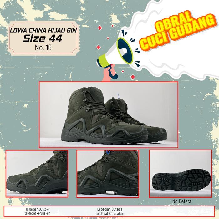 Sepatu Promo Tahunan Obral Cuci Gudang Sepatu Tactical Esdy Lowa