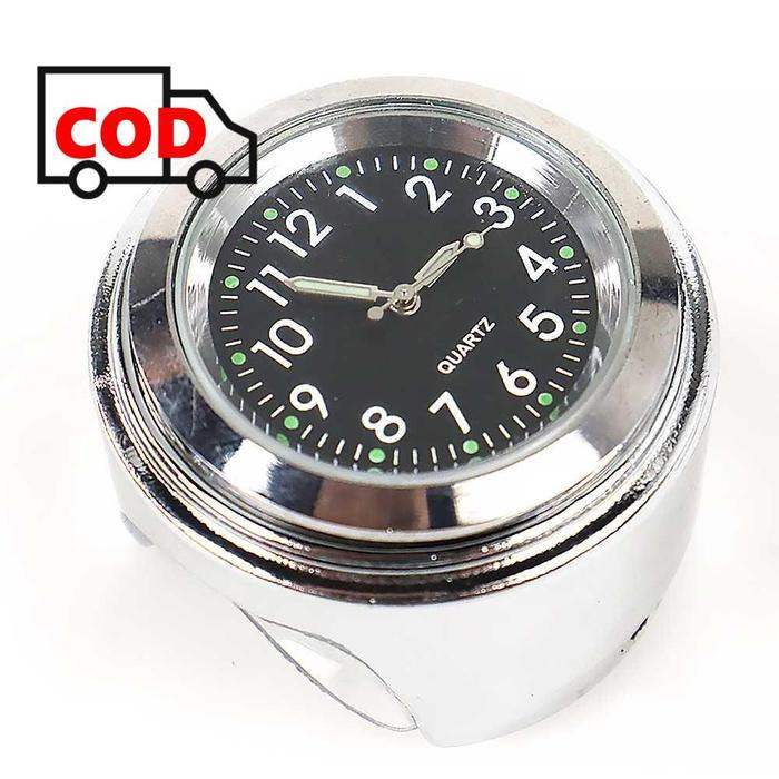 SALE Jam Stang Motor Variasi Handlebar untuk Melihat Waktu Lebih Mudah dan Aman TERMURAH