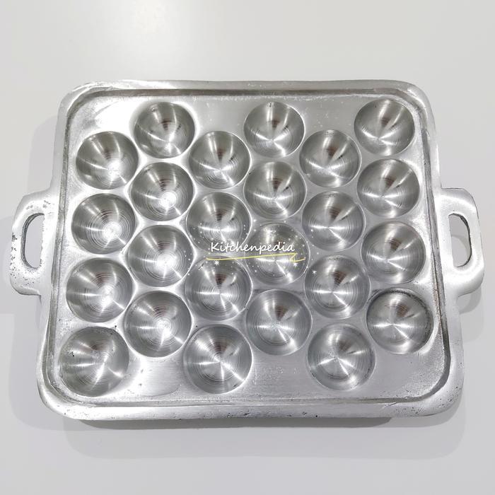 Cetakan Loyang Takoyaki Kue Cubit Unyil Martabak Telor Mini