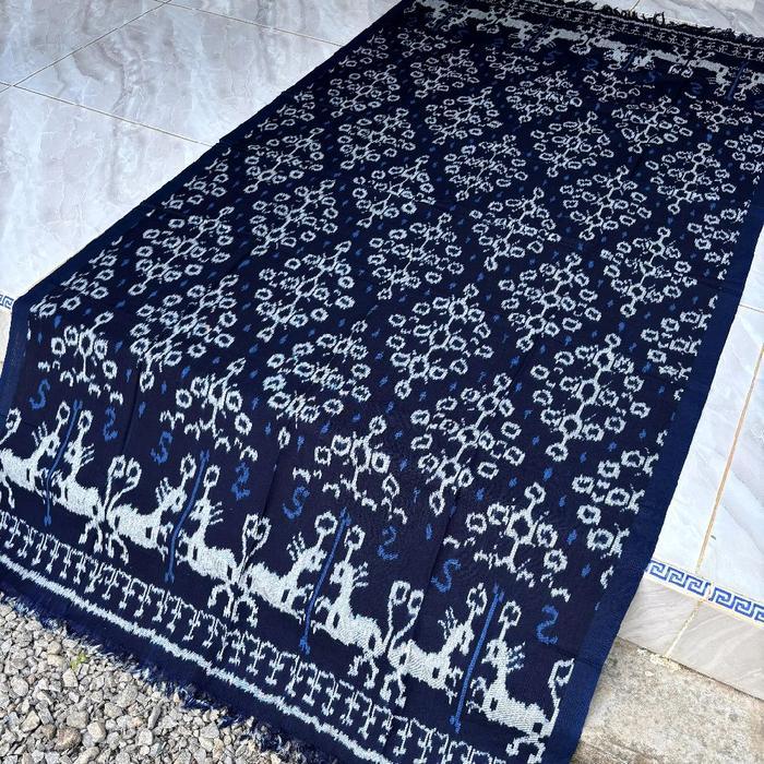 Kain Tenun Sumba - Kain Tenun Premium - Kain Tenun Blanket Motif Sumba