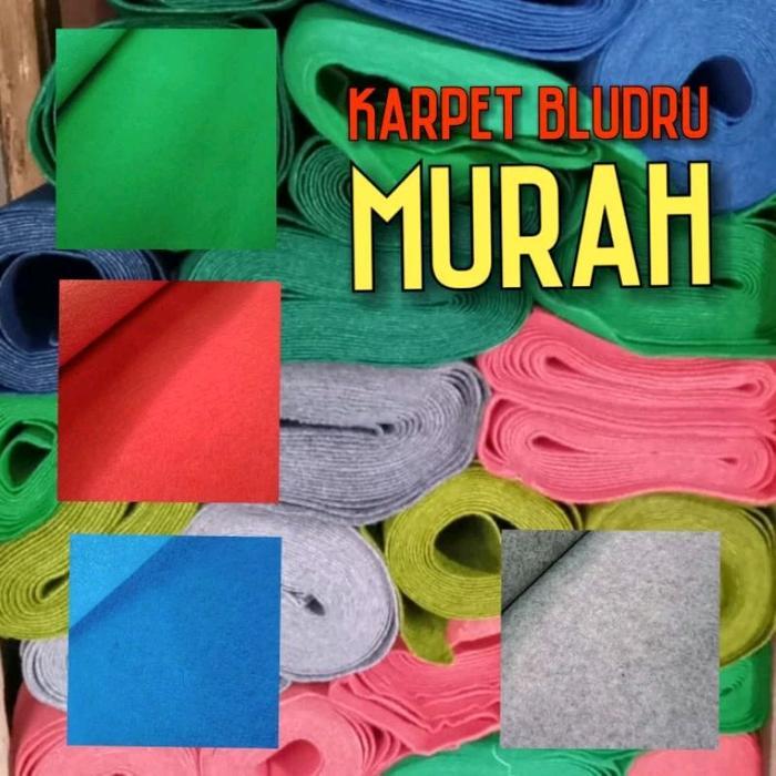 Karpet Bludru Baru Murah Lebar 2 meter, Karpet Wedding, Karpet konten. Panjang Permeter