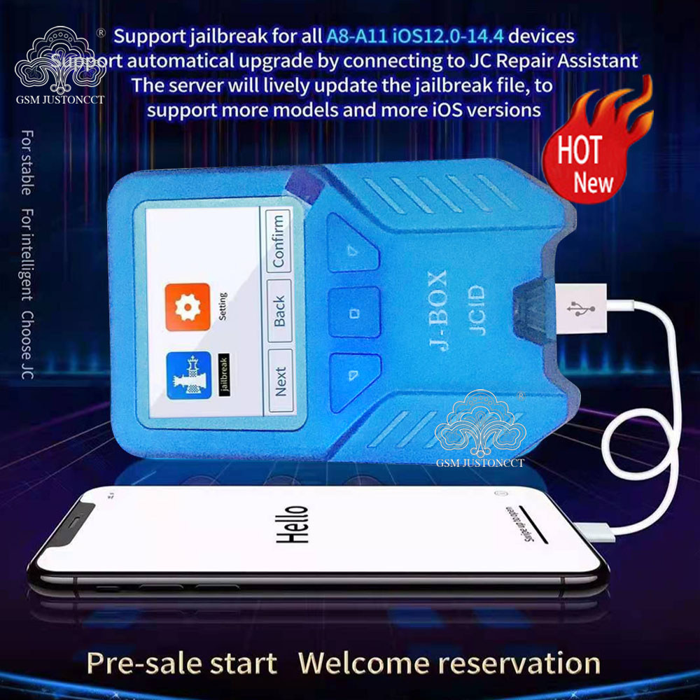 STOK TERBATAS  2023 J-BOX Unlock Box AutomaticiOS Jailbreak& Flash Tools for bypass ID Icloud Passwo