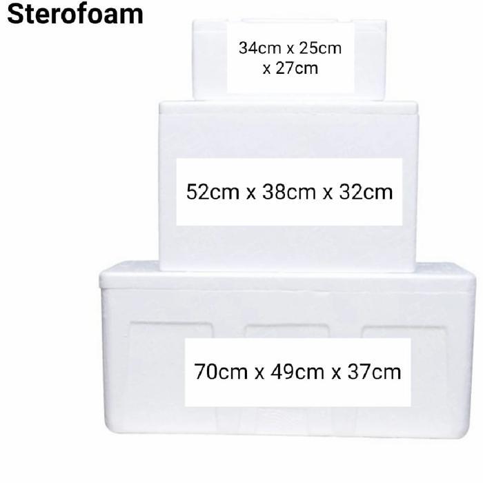 Sterofoam Box Kecil Kapasitas5-6kg