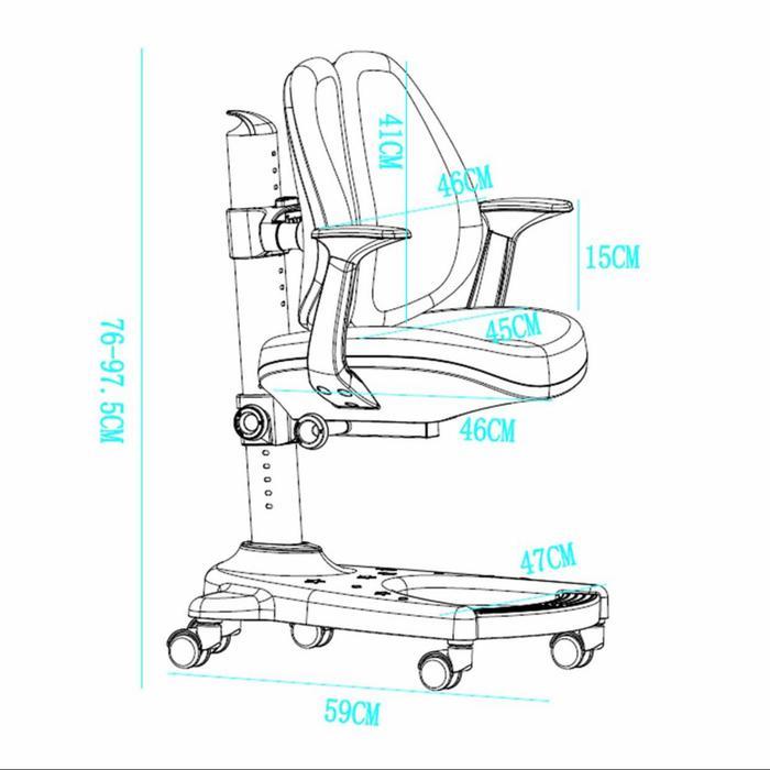 TERLARIS Ergonomic chair / Kursi belajar anak ergonomis Selamat Berbelanja