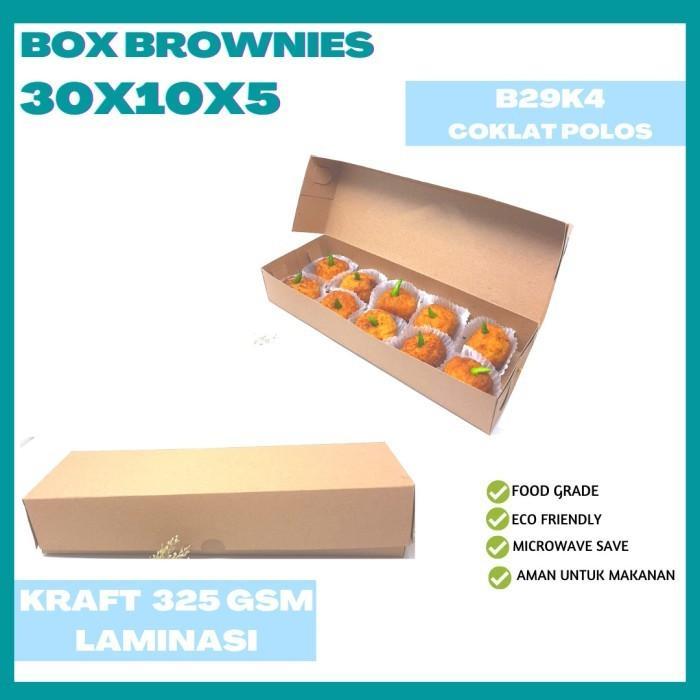 Thebest- Box Brownies 30x10 Dus Brownies 30x10 (B29K4)