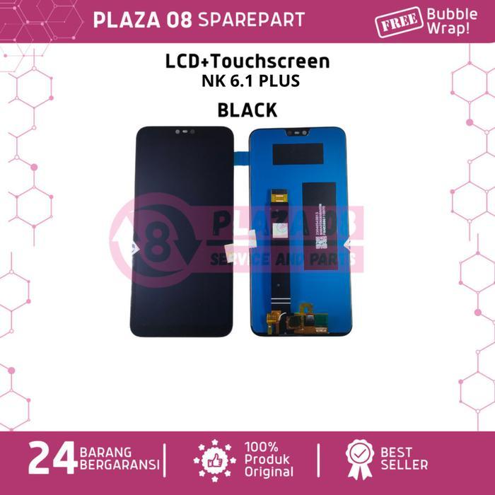 Lcd + Touchscreen Nokia 6.1 Plus Black