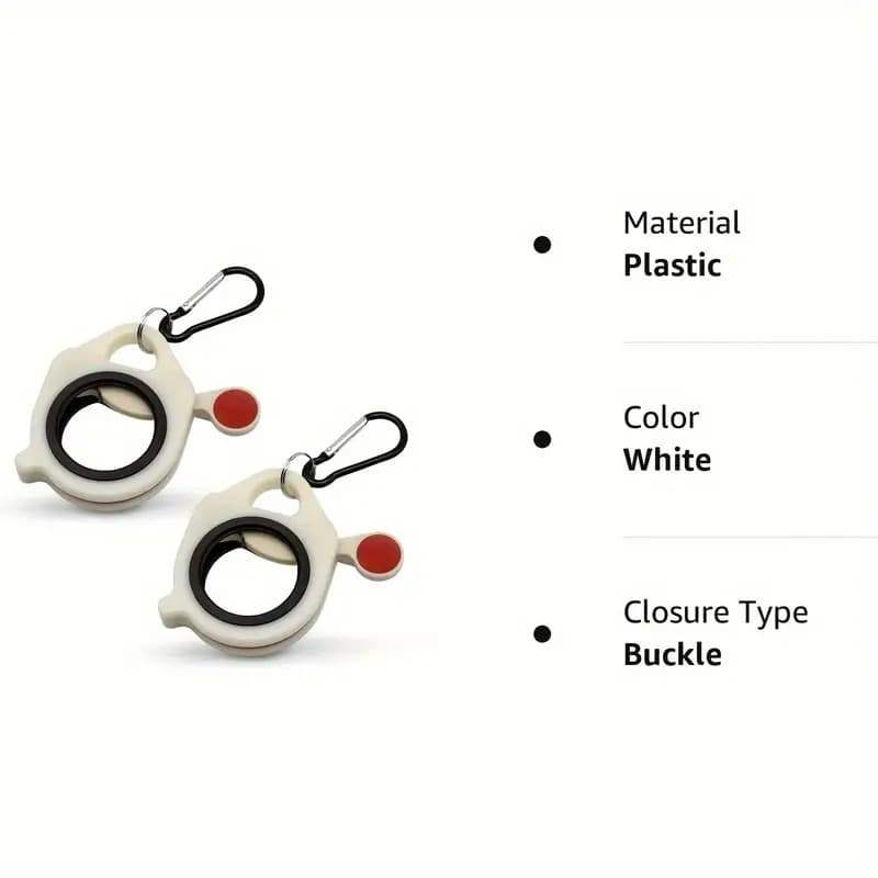 3pcs Fluorescent Cable Tie Organizer Reusable Zip Tie Holder Plastic Cable Tie Storage bracket