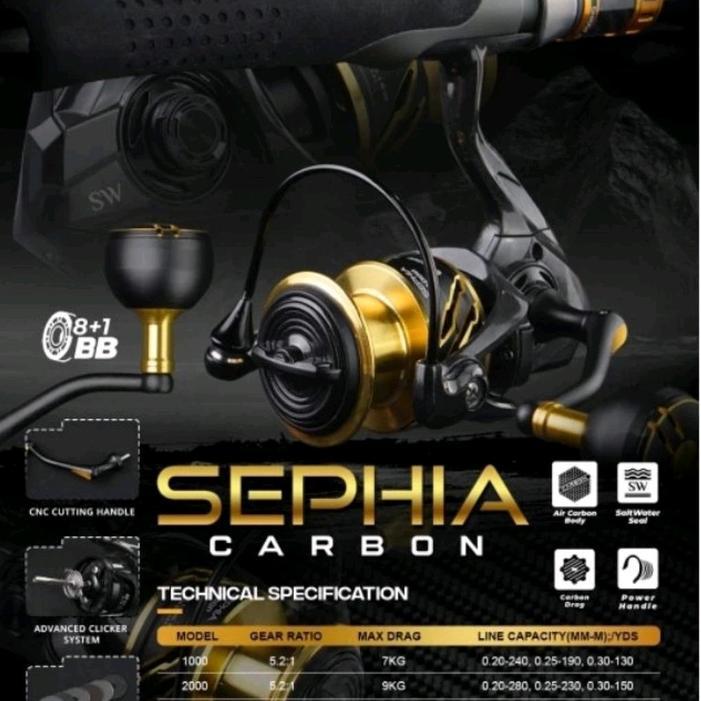 Reel Iroly SEPHIA Carbon SW