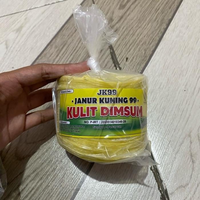 "New" Diameter 9cm Kulit Dimsum Janur Kuning 99 (JK99) Kuning