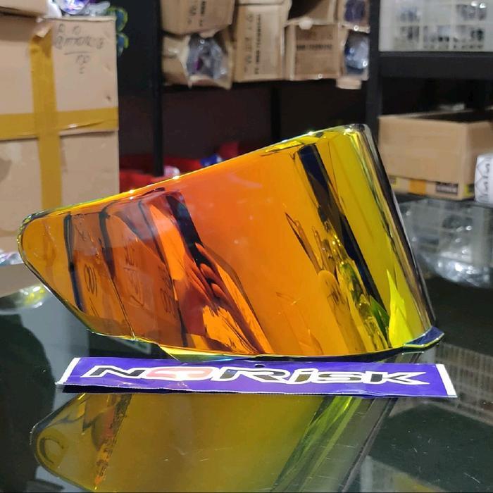 kaca visor flat kyt tt course iridium blue/KACA KYT FLAT VISOR TTC IRIDIUM BLUE KACA VISOR FLAT KYT