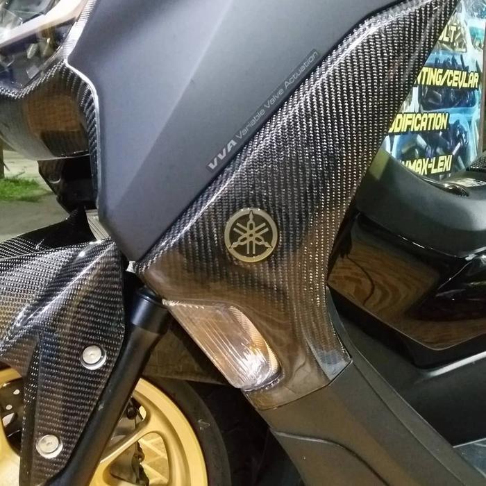 EMBLEM LOGO YAMAHA GOLD ORIGINAL YAMAHA NMAX LEXI AEROX