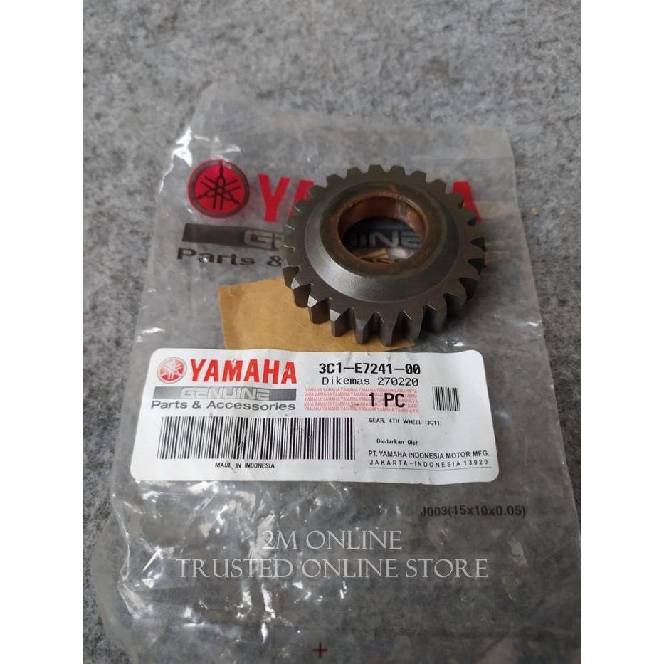 Gear 4Th Wheel Transmini Vixion Xabre Ori Ygp 3C1-E7241-00