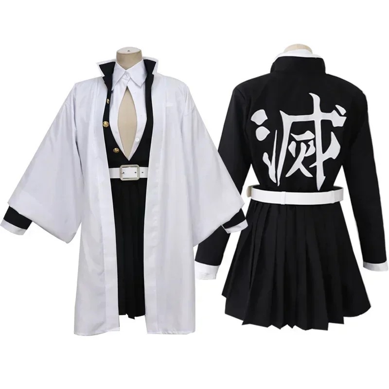 2025 Anime Kanroji Mitsuri Cosplay Kostuum Kimetsu No Yaiba Kostuum Kimono Uniform Kanroji Mitsuri
