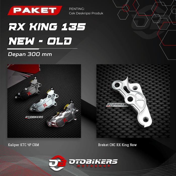 Paket Kaliper Ktc 4P Crm Depan 300 Mm Rx King New Old