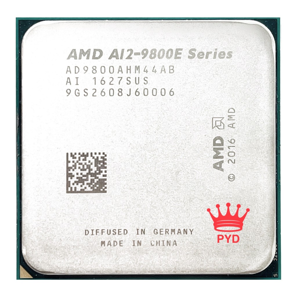 AMD Used A12-Series A12-9800E A12 9800E 3.1GHz Quad-Core CPU Processor AD9800AHM44AB Socket AM4